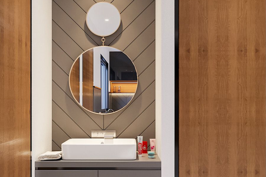 Washbasin Cabinet Designs For Dining Room
