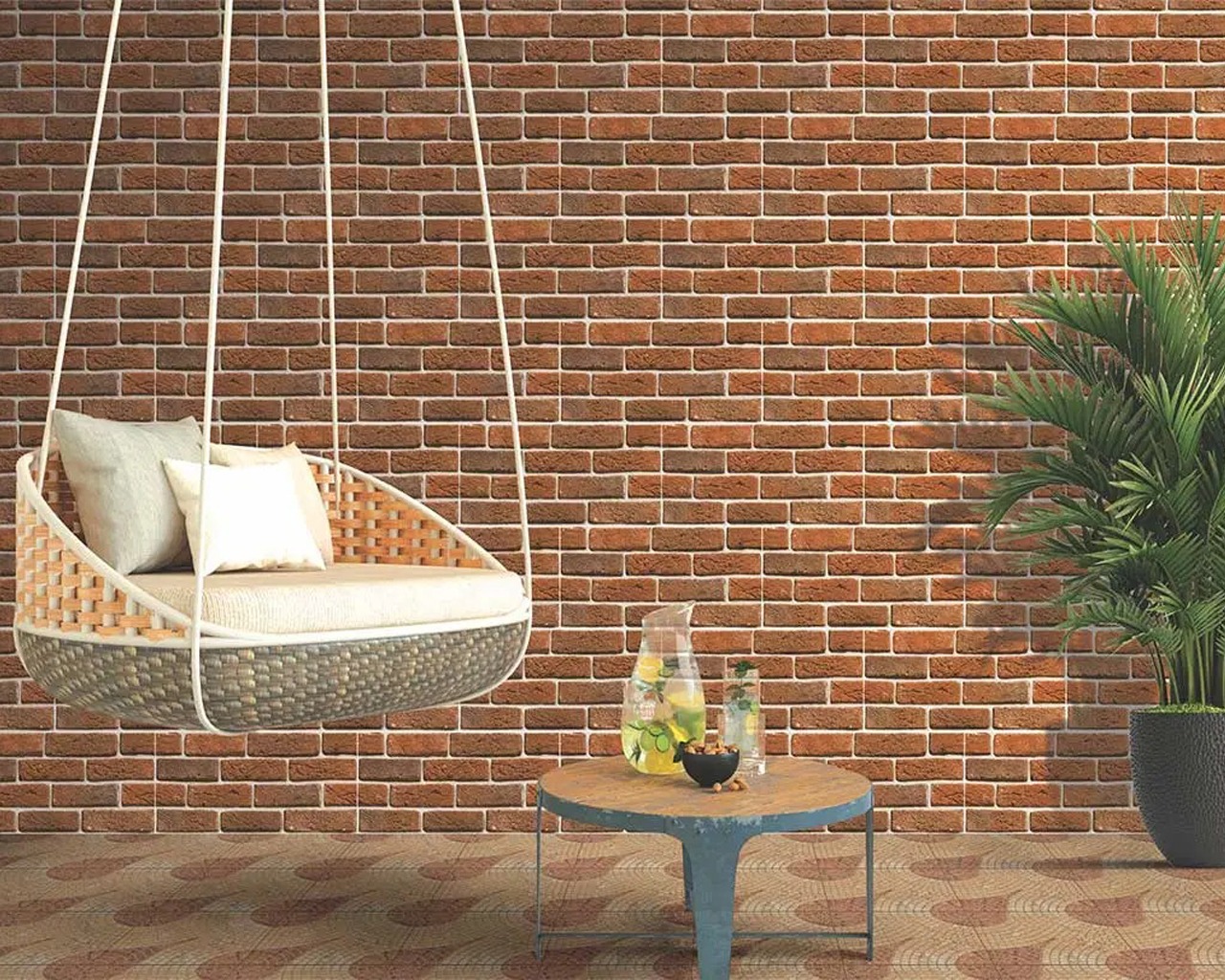 Brick Wall Tiles For Dining Room